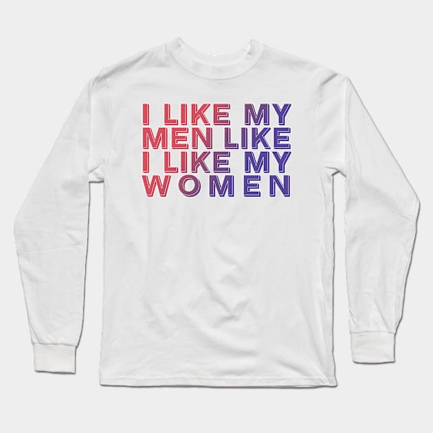 Bisexual Long Sleeve T-Shirt by nochi